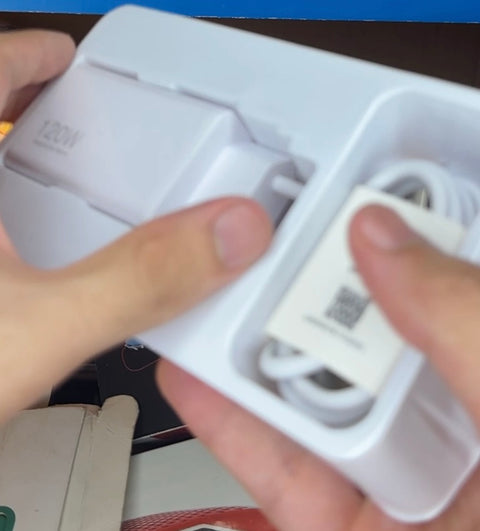 Mi 120W GaN Fast Charger | Dual Port (USB-C + USB-A) with USB-to-C Cable