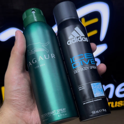 2 Body Sprays Deal – Original Jaguar & Adidas | Long-Lasting Premium Fragrance Combo